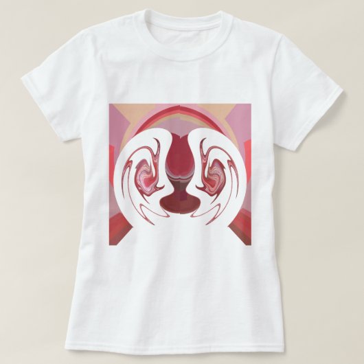 Earth's Embers: Getextureerde wandtapijten van Afr T-shirt (Design voorkant)