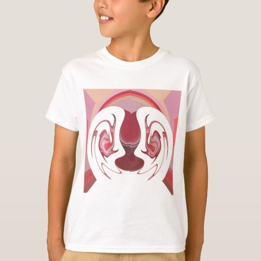 Earth's Embers: Getextureerde wandtapijten van Afr T-shirt (Voorkant)