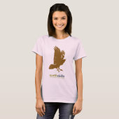 EarthSkill's Raven for Dames T-shirt (Voorkant volledig)