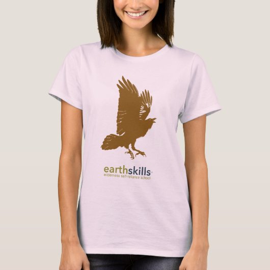 EarthSkill's Raven for Dames T-shirt (Voorkant)