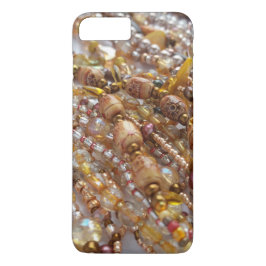 Earthtone Bead Print iPhone 8/7 Plus Hoesje