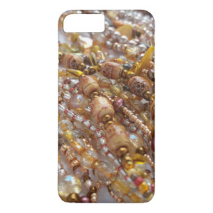 Earthtone Bead Print iPhone 8/7 Plus Hoesje