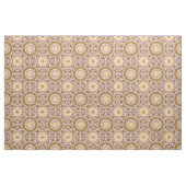Earthtone Ethnic Bohemian Kaleidoscopic Pattern Stof (Fat Quarter)