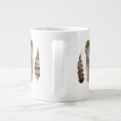 Earthtone Feathers II Grote Koffiekop (Achterkant)