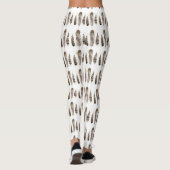 Earthtone Feathers II Leggings (Achterkant)