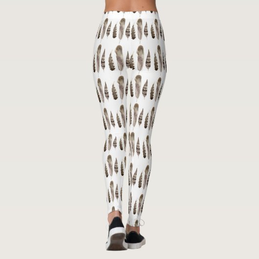 Earthtone Feathers II Leggings (Achterkant)