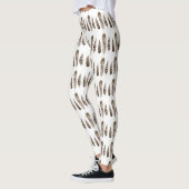Earthtone Feathers II Leggings (Links)
