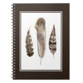 Earthtone Feathers II Notitieboek (Voorkant)