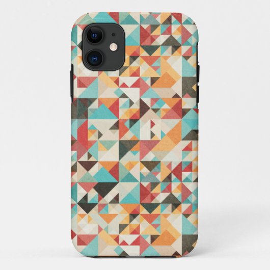 Earthtone Geometric Pattern Case-Mate iPhone Case (Achterkant)