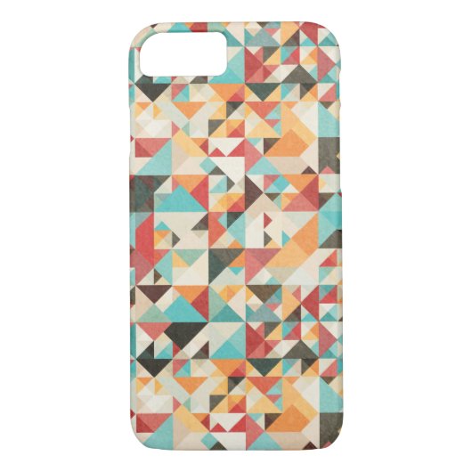 Earthtone Geometric Pattern Case-Mate iPhone Case (Achterkant)