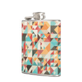 Earthtone Geometric Pattern Heupfles (Links)