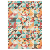 Earthtone Geometric Pattern Klembord (Achterkant)