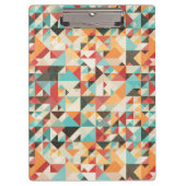 Earthtone Geometric Pattern Klembord (Voorkant)