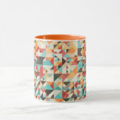 Earthtone Geometric Pattern Mok (Midden)