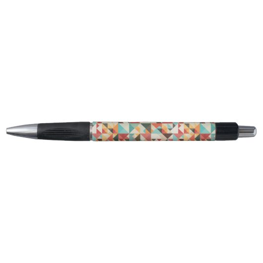 Earthtone Geometric Pattern Pen (Voorkant)