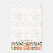 Earthtone Geometric Pattern Post-it® Notes (Voorkant)