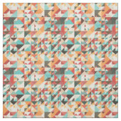 Earthtone Geometric Pattern Stof (Swatch)