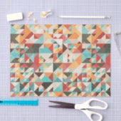 Earthtone Geometric Pattern Tissuepapier (Craft)