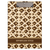 Earthtone Geometry Klembord (Voorkant)