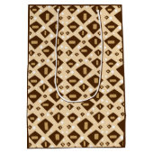 Earthtone Geometry Medium Cadeauzakje (Achterkant)