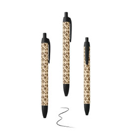 Earthtone Geometry Zwarte Inkt Pen