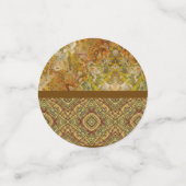 Earthtone Sampler Marble & Faux Snakeskin Confetti (Kleine voorkant)