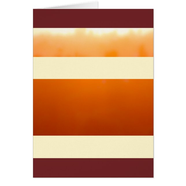 Earthtone Sinaasappel Cream Southwest Sunset Blank (Voorkant)