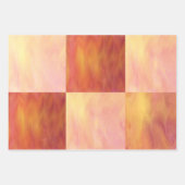 Earthtone Skies & Plaid Gift Wrap Paper 3 Designs (Voorkant)