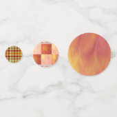 Earthtone Skies Tiles & Plaid Confetti (Achterkanten)