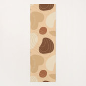EarthTones Abstract Shapes Pattern Yoga Mat (Achterkant)