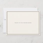 Earthtones Uitgestelde Evenement Liefde is Geduldi Kaart (Achterkant)