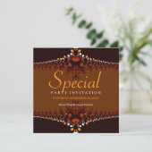 EarthTribe 2 Uitnodiging voor speciale gelegenheid (Staand voorkant)