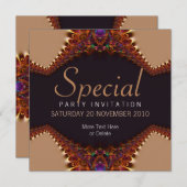 EarthTribe Special Occassion Invitation Kaart (Voorkant / Achterkant)