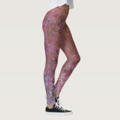 Earthy Alcohol Ink Abstract Leggings (Rechts)