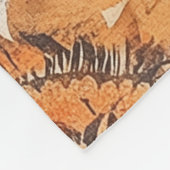 Earthy Autumn Mandala Fleece Deken (Hoek)