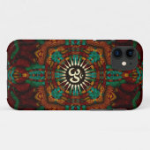 Earthy Batik Gold Aum iPhone 5 Hoesje-Mate Case-Mate iPhone Case (Achterkant (horizontaal))