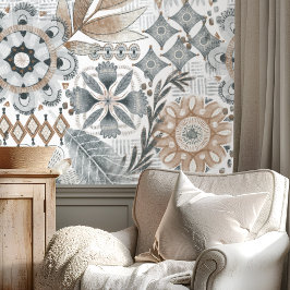 Earthy Bohemian Behang