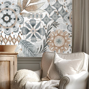 Earthy Bohemian Behang