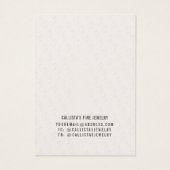 Earthy Bohemian Blonde Girl die Kaart voor beeldsc (Achterkant)