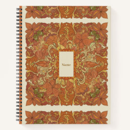 Earthy Boho Burnt Orange Mandalas Journal Notitieboek