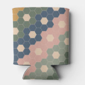 Earthy Boho Chic  Custom Vrijgezellenfeest Blikjeskoeler (Achterkant)