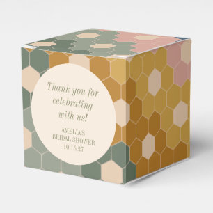 Earthy Boho Custom Vrijgezellenfeest dank u Bedankdoosjes