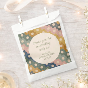 Earthy Boho Custom Vrijgezellenfeest dank u Bedankzakje