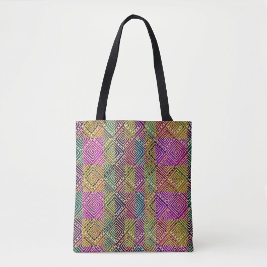 Earthy Boho Diamonds | Geïnspireerd door Afrika Tote Bag (Voorkant)