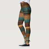 Earthy Boho Lines Leggings (Links)
