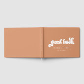 Earthy Boho Oranje Wedding Gastenboek (Volledig)