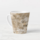 Earthy Brown Cream Sand Latte Mok (Linkerhoek)