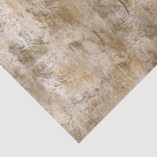 Earthy Brown Cream Sand Tissuepapier (Detail)