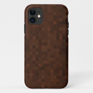 Earthy Brown Mosaic Tegels Pattern Case-Mate iPhone Case