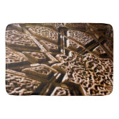 Earthy Brown Stars Badmat (Voorkant)